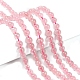 Natural  Rose Quartz Beads Strands(X-G-L104-6mm-01)-4