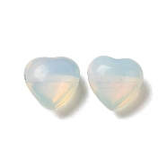 Opalite Beads, Heart, 14.5~15x14.5~15x8.5mm, Hole: 1.5mm(G-K248-A19)