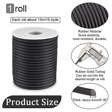 1 Roll PVC Tubular Solid Synthetic Rubber Cord(OCOR-NB0002-54B)-2