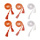 6pcs 3 style polyester pompon grandes décorations pendantes(FIND-TA0001-50)-1