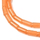 naturelles jade blanc brins de perles(G-Z145-A01-01G)-4