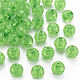 Perles en acrylique transparentes craquelées(MACR-S373-66C-N19)-1