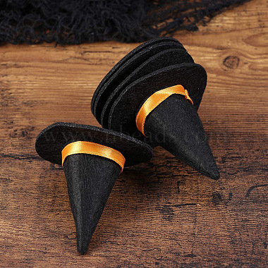 Halloween Theme Cloth Witch Hat(DOLL-PW0001-193)-2