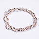 Colliers de multi-usage perlés naturels de netstone / bracelets d'enveloppe(NJEW-K095-B09)-2