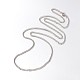 Fer colliers de chaîne tordu(NJEW-JN01046-01)-1