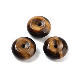 Natural Tiger Eye Beads, Rondelle, 15x7mm, Hole: 2mm(G-A222-01B)