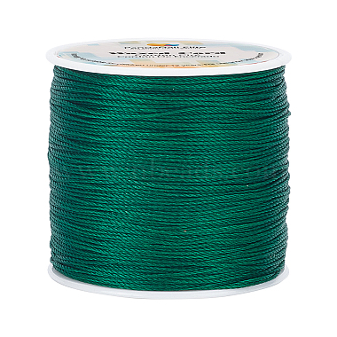 0.5mm Green Waxed Polyester Cord Thread & Cord