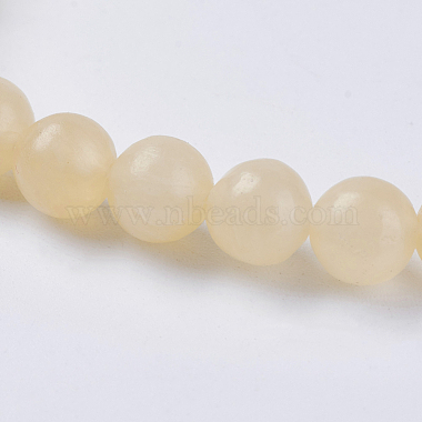Natural Topaz Jade Beads Strands(G-G515-10mm-03B)-3