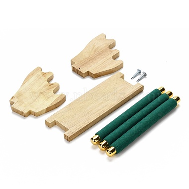 Wood Finger Ring Display Stands(NDIS-F003-04A)-3