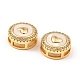 Brass Micro Pave Clear Cubic Zirconia Slide Charms(KK-K342-09G-05)-3