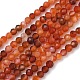 naturelles agate rouge brins(G-B168-A04-2mm)-2