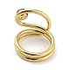 Brass Wire Wrap Finger Ring(RJEW-Q804-03G)-3