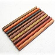 Wood Stick, for Pen Making, Column, Chocolate, 101x12mm(WOOD-WH0112-51G)