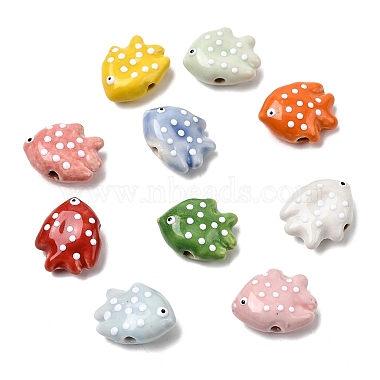 Handmade Porcelain Beads(PORC-K010-06)-1
