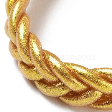 Sparkling Plastic Cord Braided Stretch Bracelets(BJEW-R313-04C)-2