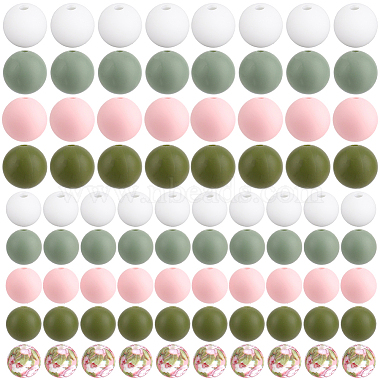 100Pcs Silicone Beads(SIL-PA0001-39A)-7