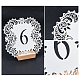 SUPERFINDINGS 2 Set 2 Style Paper Table Numbers Cards(AJEW-FH0001-88)-2