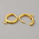 Brass Hoop Earring Findings(FIND-WH0110-802C-G)-1