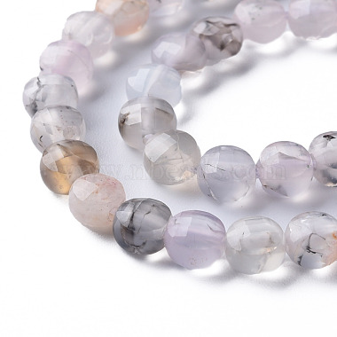Chapelets de perles d'agate naturelle(G-N326-98C)-3