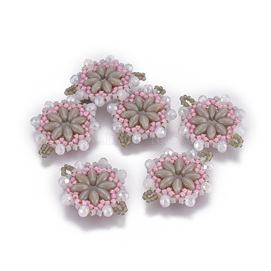 MIYUKI & TOHO Handmade Japanese Seed Beads Links(SEED-E004-H21)-2