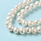 perles de nacre naturelle brins(PEAR-E018-74)-4