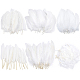 Gorgecraft 240Pcs 6 Style Goose Feather Costume Accessories(FIND-GF0002-70)-1