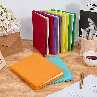 7Pcs 7 Colors Elastic Fabric Book Covers(AJEW-CP0006-20)-3