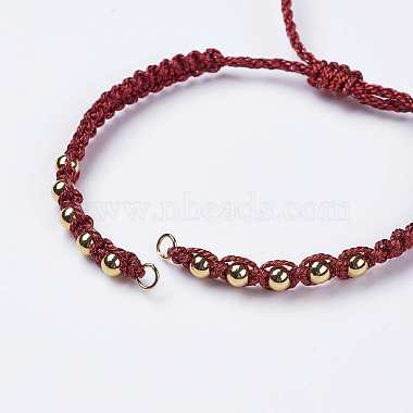 Fabrication de bracelet tressé en polyester(MAK-K018-B07)-2