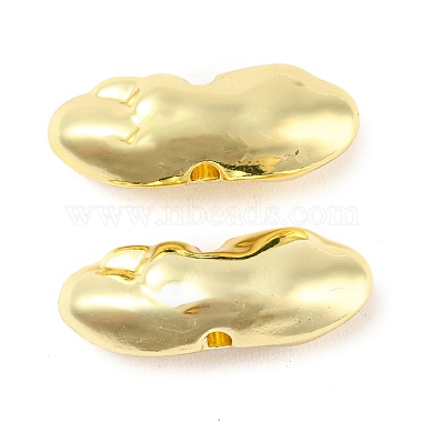 Golden Nuggets Alloy Beads