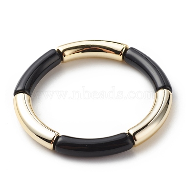 Black Acrylic Bracelets