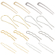 Craspire 16pcs 8 style fer et alliage épingles à cheveux pinces et fourchette à cheveux(OHAR-CP0001-05)-1