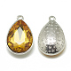 Alloy Glass Charms(PALLOY-T028-7x10mm-22)-1