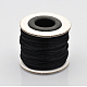 Cordons fil de nylon tressé rond de fabrication de noeuds chinois de macrame rattail(NWIR-O001-A-05)-1
