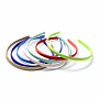 Mixed Color Plastic Hair Bands(X-OHAR-Q275-04)