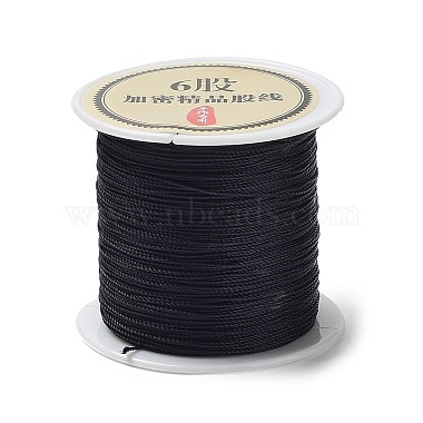 0.4mm Black Nylon Thread & Cord