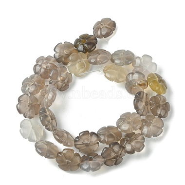 Natural Grey Agate Bead Strands(G-H023-B20-01)-3