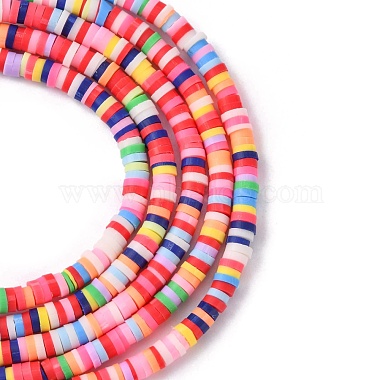 Eco-Friendly Handmade Polymer Clay Beads(X-CLAY-R067-3.0mm-M1)-2
