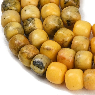 teints naturels blancs perles de jade brins(GG-CBAA20A-01B-04)-4