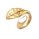304 Stainless Steel with Shell Cuff Rings(RJEW-Z118-07G)-2