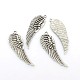 Antique Silver Plated Alloy Wing Big Pendants(ALRI-N019-04)-3