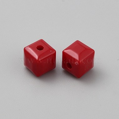 Opaque Acrylic Beads(MACR-WH20001-13D)-2