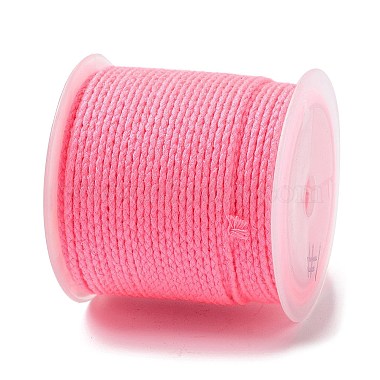 20M Polyester Braided Cord for Jewelry Making(OCOR-G015-04A-07)-3