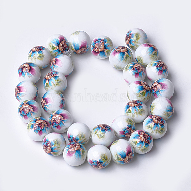 Printed & Spray Painted Glass Beads(GLAA-S047-02C-03)-2