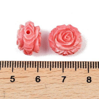 Synthetic Shell Dyed Carved Beads(SHEL-U001-07)-3