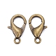 Antique Bronze Alloy Lobster Claw Clasps(X-E102-NFAB)-3