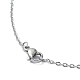 Natural Quartz Nugget Pendant Necklace with 304 Stainless Steel Chains(NJEW-JN04385-01)-3