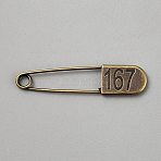 Zinc Alloy Safety Pins, Kilt Pins, Antique Bronze, 62x15x3.5mm(JEWB-WH0030-78A)