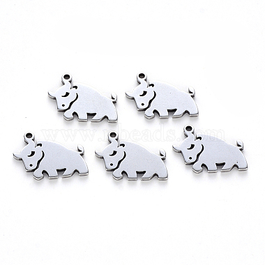 Stainless Steel Color Other Animal Stainless Steel Charms