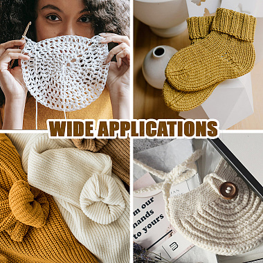 Wooden Square Frame Crochet Ruler(DIY-WH0536-008)-6