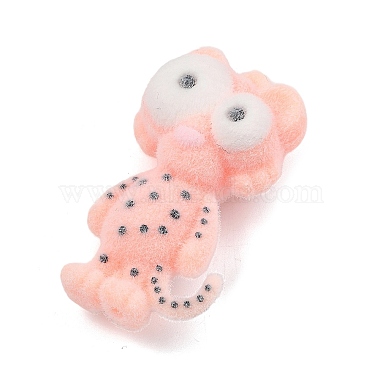 Animal Theme Flocking Silicone Pendants(SIL-C012-03A)-2